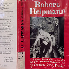 Robert Helpmann | 'Defaced' library book | Orton and Halliwell | Islington Museum-2